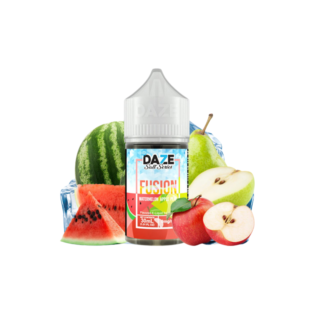 7 Daze Fusion 30ml Watermelon Apple Pear - Dưa Hấu Táo Lê